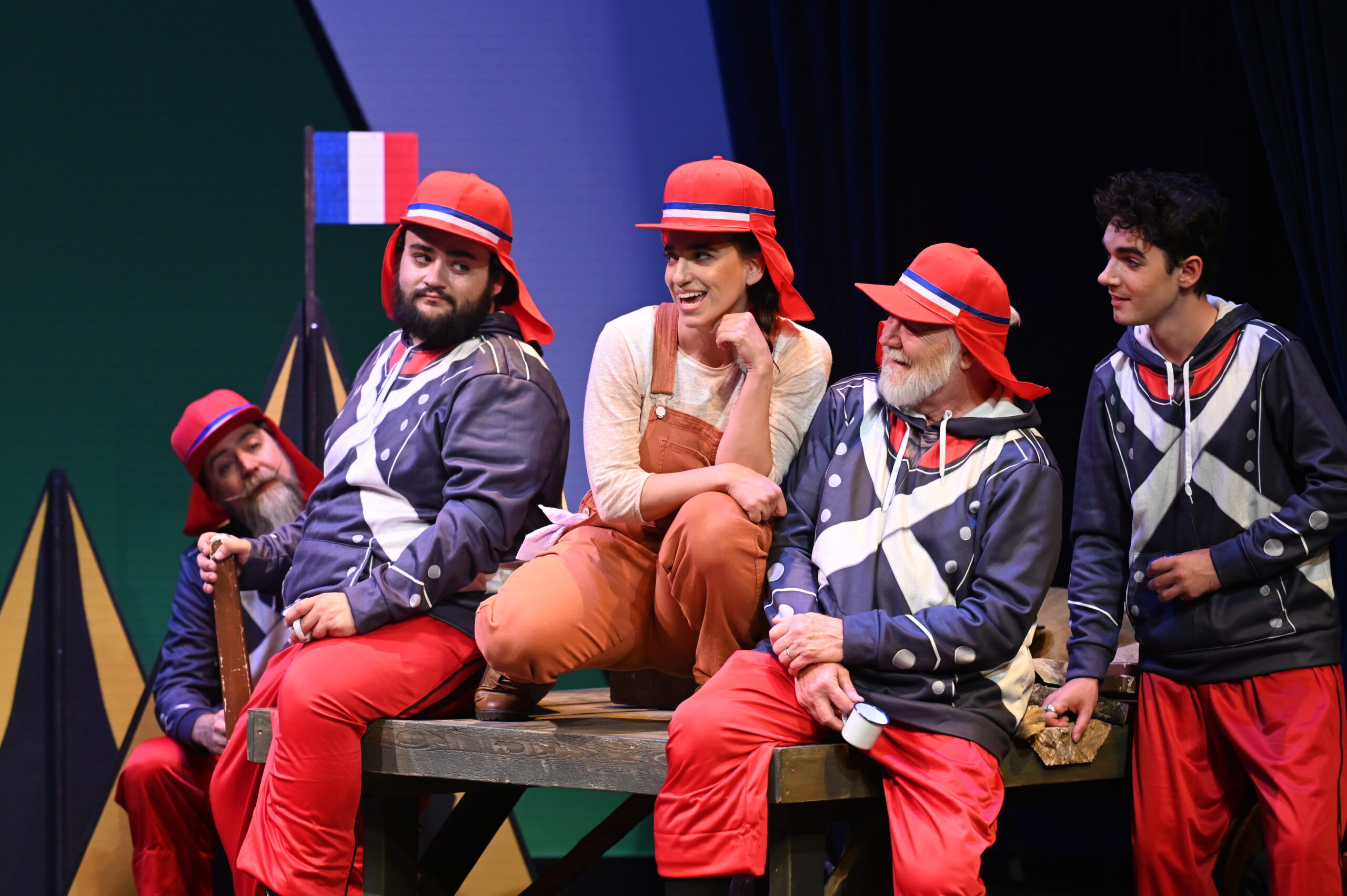 On stage photo 5