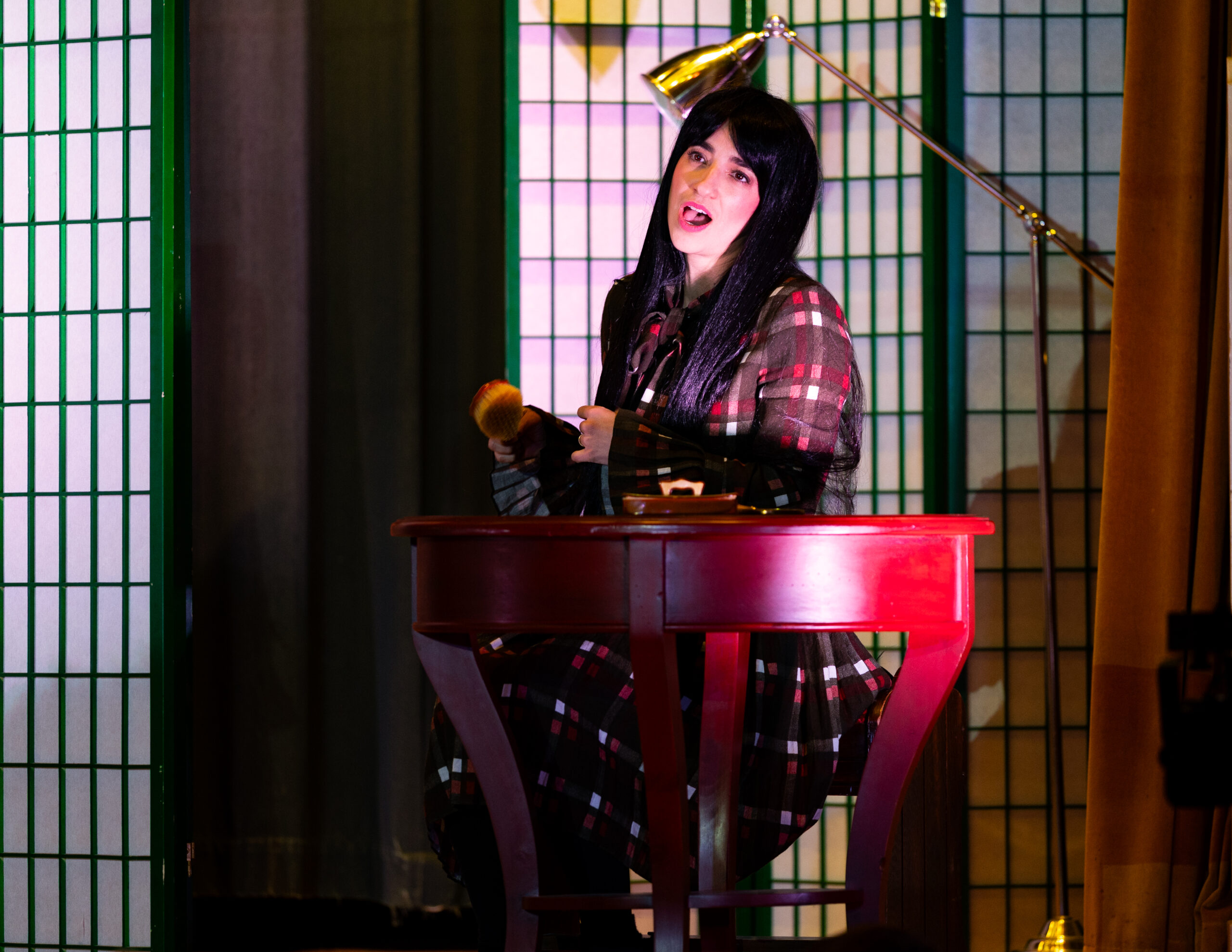 On stage photo 4